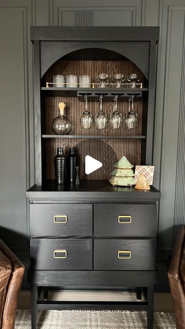 Anne Marie Williams | DIY & Design on Instagram: "IKEA Billy bookcase and two IKEA Malm nightstands into a bar cabinet for a cocktail party… blog post is up and linked in profile!" Kallax Bar Hack, Ikea Bar Cabinet Hack, Ikea Bar Cabinet, Bookshelf Bar, Ikea Malm Nightstand, Ikea Bar, Bookcase Bar, Dining Room Industrial, Ikea Billy Bookcase