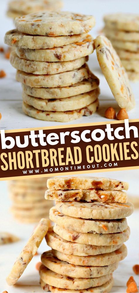 Butterscotch Shortbread, Holidays Desserts, Mom On Timeout, Pie Pops, Cookie Recipes Unique, Chocolate Cookie Recipes, Crinkle Cookies, Desserts Recipes, Easy Cookie Recipes