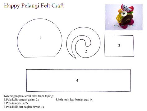 Felt Template, Diy Baby Room Decor, Felt Food Patterns, Felt Food Diy, Felt Cake, Felt Flowers Diy, Felt Play Food, Felt Book, Felt Craft