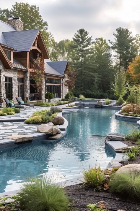 #SmallBackyardPool #BackyardOasis #PoolDesign #TinyPoolIdeas #BackyardRetreat #PoolInspiration #OutdoorLiving #HomeSwimmingPool #BackyardMakeover #PoolLandscaping #SummerVibes #CompactPools #DIYBackyardPool #PoolsideDecor #SmallSpaceLiving #GardenPool #BackyardBliss #PoolGoals Backyard Landscaping With Pool, Retirement House, Pool Backyard, My Lifestyle, Backyard Pool, Backyard Landscaping, Swimming Pool, Beautiful Nature, Swimming Pools