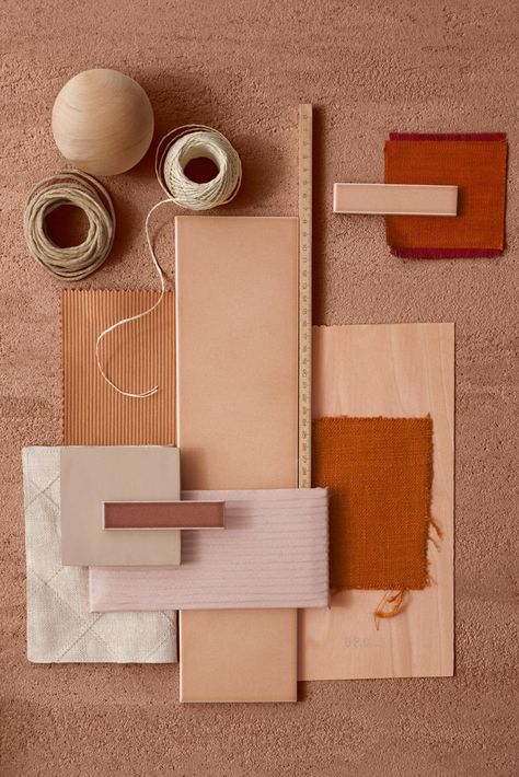 Earth Tone Decor, Interior Design Blogs, Color Terracota, Material Board, Material Palette, Interior Paint Colors, Interior Trend, Room Paint, Color Stories