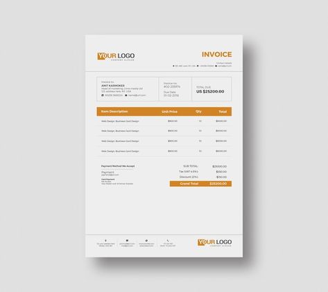 PSD miniamal invoice template design | Premium Psd #Freepik #psd #business-design #minimalist-design #invoice #corporate-design Quotation Design, Invoice Design Template, Business Invoice, Packaging Idea, Business Workshop, Invoice Design, Business Poster, Business Cards Creative Templates, Website Ideas