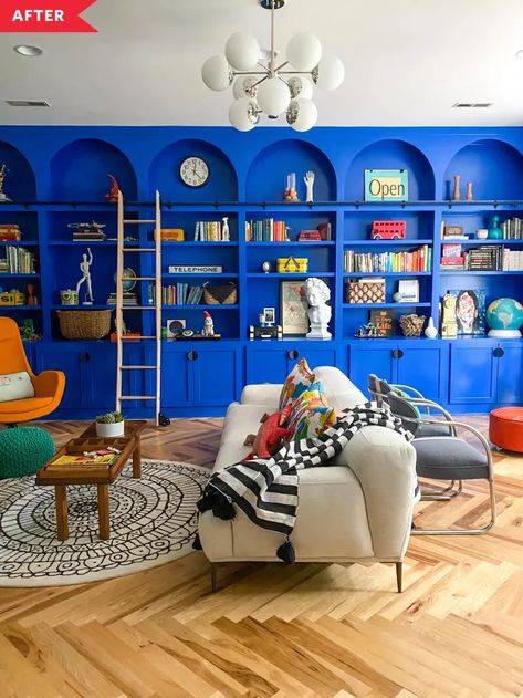 Beige Living Rooms, Living Room Redo, Eclectic Living Room, Colorful Home, Eclectic Interior, Shelf Styling, Maximalism, Living Room Makeover, Eclectic Home