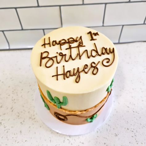 Hayes celebrated his first birthday in June with a Western theme 🌵🐎 . . . #smashcake #westerncake #desertcake #howthewestwasone #2024cake #cake #cakedecorating #cakesofinstagram #cakedesign #cakestagram #cakeart #buttercream #buttercreamcake #cakedecorator #cakecakecake #yycliving #yyclocal #yycfood #yyceats #yyc #calgary #cochrane #alberta #cochranealberta #cochraneab #cochranelocal #cochranesmallbusiness #calgarycakes #cochranecakes Cochrane Alberta, Western Theme, Buttercream Cake, Cake Art, Cake Smash, Calgary, First Birthday, Butter Cream, First Birthdays