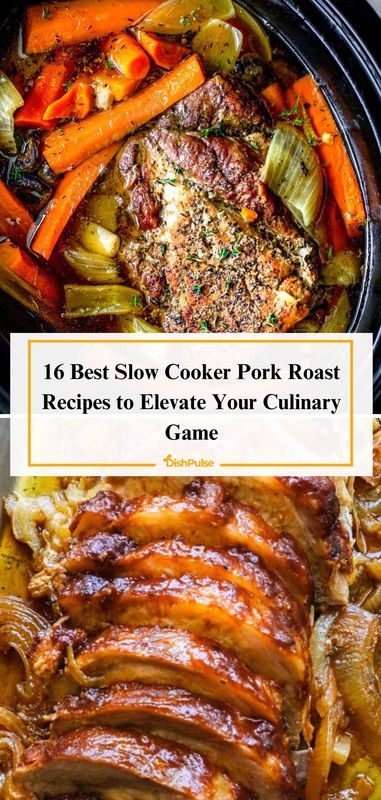 Elevate your culinary game with the 16 Best Slow Cooker Pork Roast Recipes! From tender classics to bold flavors, let your slow cooker work its magic for delicious pork perfection every time. 🍖✨ 



#DishPulse #SlowCookerPorkPerfection #RecipeInspiration #CulinaryCreations #ComfortFood #FoodieFaves #HomeCooking 𝗙𝗼𝗹𝗹𝗼𝘄 𝗳𝗼𝗿 𝗰𝘂𝗿𝗮𝘁𝗲𝗱 𝗰𝗼𝗹𝗹𝗲𝗰𝘁𝗶𝗼𝗻𝘀! Loin Roast Recipes Slow Cooker, Pork Rib Roast Bone In Slow Cooker, Pork Leg Roast Recipes Slow Cooker, Pork Roast Slow Cooker Recipe, Pork Crockpot Recipes Slow Cooker, Pork Roast Crock Pot Recipes Slow Cooker, Crockpot Pork Shoulder Roast, Pork Sirloin Roast Crock Pot, Pork Slow Cooker Recipes