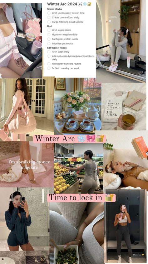 #winter #Arc time to lock in 🔐 #morning #Routine #aesthetic #goals #motivation #inspiration #healthy #lifestyle Healthy Girl Aesthetic, Morning Routine Aesthetic, 10k Steps, Vision Board Collage, Routine Aesthetic, Winter Arc, Vision Board Goals, Goals Motivation, Beginner Workout