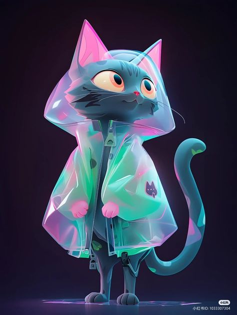 Illustration Techniques, Human Drawing, Cat Character, 3d Characters, Cat Drawing, Creature Design, Art Reference Poses, Art Toy, Character Concept