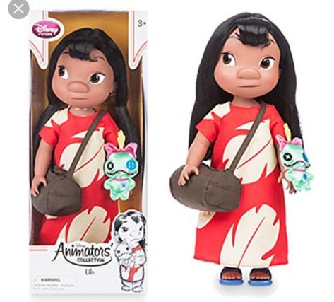 Scrump Lilo And Stitch, Lilo's Doll, Disney Store Toys, Anna Doll, Stitch Toy, Disney Animator Doll, Disney Doll, Disney Animators, Disney Animators Collection