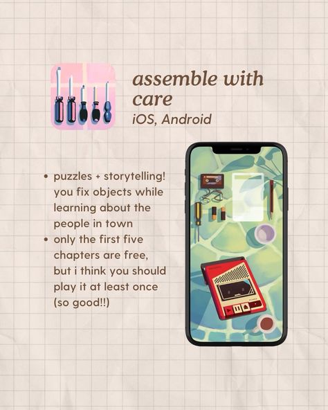 cozy game recs for both ios and android?? plus a game code?? never say i don’t take care of y’all 😤 Phone Apps Aesthetic, Decorating Games, Aesthetic Apps Games, Games App, Web Development Programming, Cozy Games, Relaxing Game, Ipad Essentials, Apps For Teens