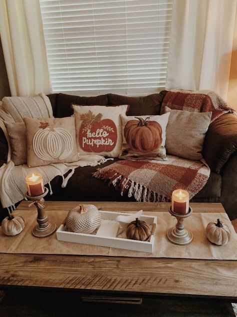 Fall Apartment Decor, Fall Room Decor, Fall Living Room Decor, Fall Living Room, Cozy Fall Decor, Fall Decor Inspiration, Interior Vintage, Fall Bedroom, Home Decor Living Room