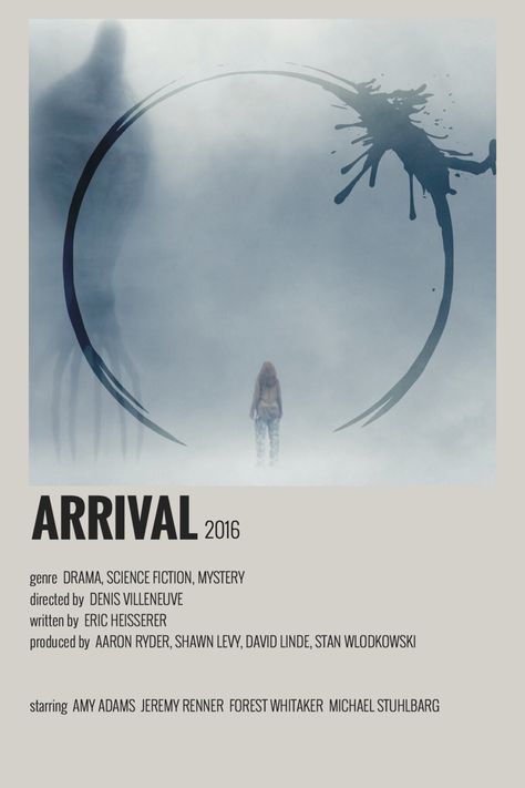 Arrival Movie, Arrival Poster, Forest Whitaker, Polaroid Posters, Movie Wall, Movie Card, Iconic Movie Posters, Denis Villeneuve, New Movies To Watch