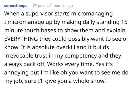 “I Am Not His Secretary”: Guy Outsmarts Micromanaging Boss, Makes Him Do More Work While He Does Less Micro Managing Boss, Micro Managing Quotes, Micromanaging Boss Funny, Micromanaging Quotes, Recruitment And Selection, Micromanaging Boss, Smart Goals Examples, Goal Examples, Boss Humor