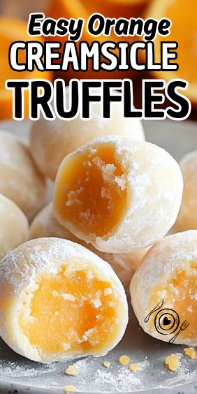 Easy Orange Creamsicle Truffles Orange Creamsicle Truffles, Creamsicle Truffles, Christmas Bake Off, Carrot Cake Cheesecake Recipe, Peach Pound Cakes, Easy Carrot Cake, Snack Mix Recipes, Christmas Candy Recipes, Mix Recipes