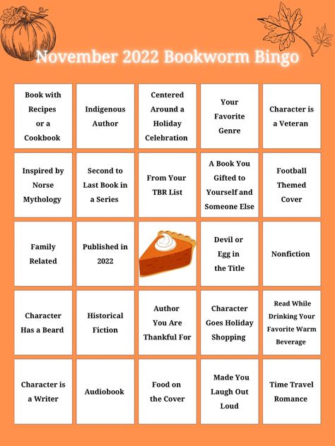 A Bingo card I created for November. November Book Challenge, November Book Bingo, November Reading Challenge, Book Bingo, November Reading, Bingo Books, Reading Bingo, Free Printable Bingo Cards, Bingo Games For Kids