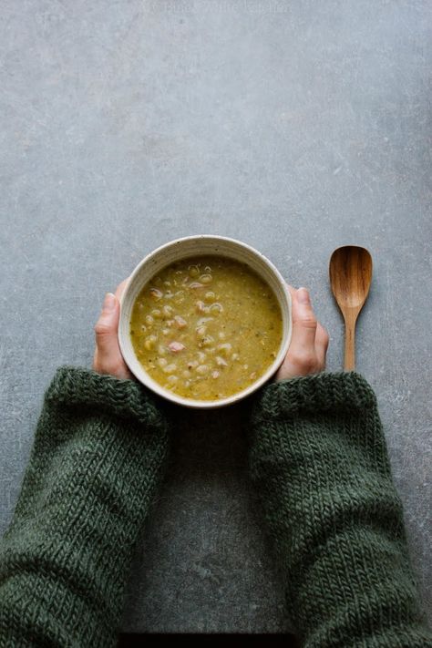 Nordic Recipe, Scandinavian Food, Soup Kitchen, Pea Soup, Soup And Stew, Winter Recipes, Bowl Of Soup, Wooden Spoon, Food 52