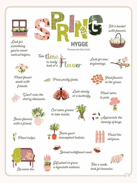 Spring Slow Care, Hygge Spring Aesthetic, Cozy Spring Aesthetic, Spring Hygge Ideas, Hygge Spring, Hygge Lifestyle Inspiration, Spring Hygge, Hygge Summer, Hygge Ideas