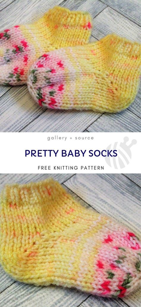 Baby Socks Free Knitting Pattern, Socks Free Knitting Pattern, Knitted Baby Socks, Baby Socks Knitting Pattern, Baby Socks Pattern, Crochet Baby Socks, Baby Socks Knit, Knitted Booties, Baby Knitting Patterns Free