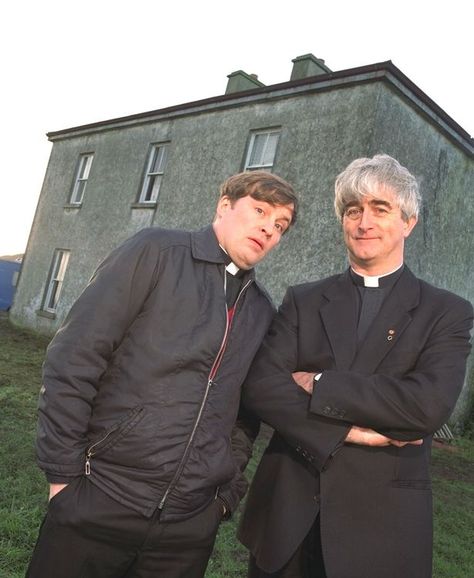 Down with that sort of thing. Father Ted. British Humour, British Sitcoms, Father Ted, David Mitchell, Comedy Actors, British Humor, Classic Comedies, Top Tv, British Comedy