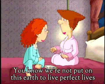 Mistakes are a part of life. | Community Post: 15 Life Lessons Learned From "As Told By Ginger" Told By Ginger, As Told By Ginger, About Quotes, Lessons Learned In Life, 90s Cartoons, Old Shows, Cartoon Quotes, Perfect Life, 90s Kids