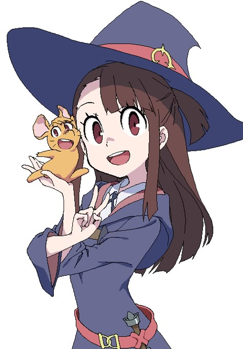 Witch Student, Akko Little Witch Academia, Atsuko Kagari, My Little Witch Academia, Studio Trigger, Anime Witch, Cat World, Little Witch Academia, Witch Academia