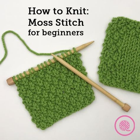 How to Knit for Complete Beginners Archives - GoodKnit Kisses Crochet Moss Stitch, Knit Cup Cozy, Crochet Moss, Moss Stitch Pattern, Knit Purl Stitches, Basketweave Stitch, Beginner Knitting, Washcloth Pattern, Knit Stitches