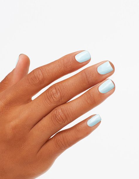 It’s a Boy! - Nail Lacquer | OPI Light Blue Nail Polish, Light Blue Nails, Long Lasting Nail Polish, Opi Infinite Shine, Shine Nails, Blue Nail Polish, Long Lasting Nails, Opi Nail Lacquer, Gel Lacquer