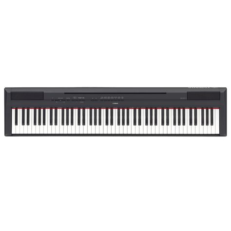 Yamaha P-115 Contemporary Digital Piano - Black Yamaha Piano, Yamaha Keyboard, Classical Sheet Music, Portable Keyboard, Black Piano, Electronic Musical Instruments, Piano Player, Piano Keyboard, Sound Engineer