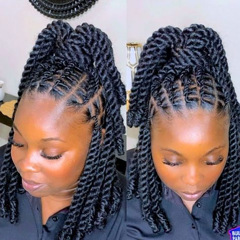 50 Invisible Locs Hairstyles: How-To, Hair Used and Hair Care Tips - Coils and Glory Invisible Locs Hairstyles, Locs Bob, Invisible Locs, Hairstyles Weave, Braiding Your Own Hair, Short Locs Hairstyles, Twist Braid, Faux Locs Hairstyles, Hair Twist