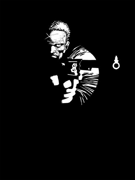 Sin City Comic, Frank Miller Sin City, Frank Miller Art, Arte Zombie, Comic Tattoo, Black And White Comics, Comic Layout, Frank Miller, Mac Wallpaper