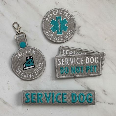 Service Dog Gear, Psychiatric Service Dog, Psychiatric Services, Service Dog Patches, Service Dogs Gear, Service Dog Vests, Dog Patch, Assistance Dog, Go Bags