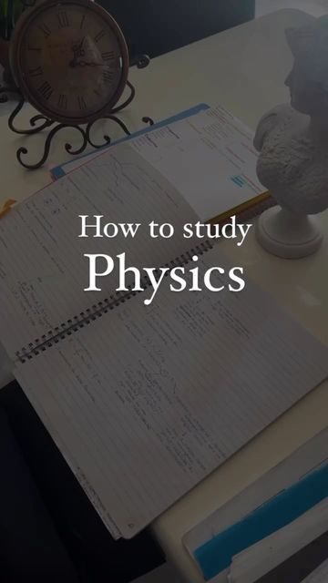 ˗ˏˋ STUDY ˊˎ˗ AESTHETIC • Pro: GIRLS IN STEM on Instagram: "how to study physics ⬇️ ☄️𝐨𝐯𝐞𝐫𝐯𝐢𝐞𝐰 An overview of your course can help you organize your efforts and increase your efficiency. To understand and retain data or formulas, you should see the underlying principles and connecting themes. ☄️𝐫𝐞𝐚𝐝 𝐚𝐜𝐭𝐢𝐯𝐞𝐥𝐲 Read actively with questions in mind. A passive approach to reading physics wastes your time. Read with a pencil and paper beside the book to jot down questions and notes Studying For Physics, Studying Physics Tips, How To Study Physics One Day Before Exam, How To Study Like A Pro, Physics Girl Aesthetic, Studying Physics Aesthetic, Physics Student Aesthetic, Physics Girl, Aesthetic Study Notes