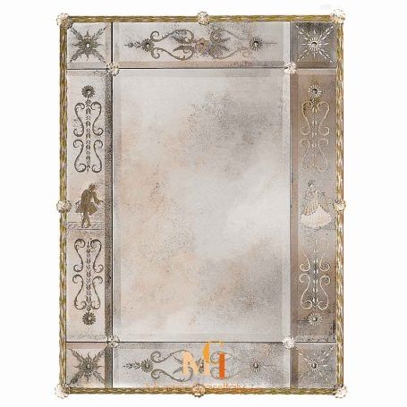 Murano Glass Mirror - Buy Online | OFFICIAL MURANO SHOP Venetian Glass Mirror, Murano Glass Mirror, Designer Mirrors, Handmade Mirror, Classic Mirror, Luxury Mirror, Glass Centerpieces, 24 Karat Gold, Glass Artwork