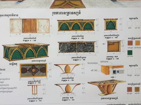 Sectional Elevation Interior, Pharaonic Furniture, Reception Area Design, Kids Bedroom Furniture Design, Egyptian Furniture, Jewelry Store Interior, Furniture Design Sketches, Wooden Sofa Set Designs, Interior Design Renderings