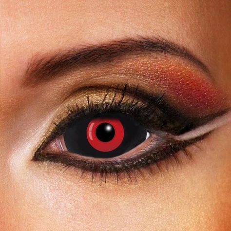 Tokyo Ghoul Red & Black Sclera Contacts 22mm Rinne Sharingan, Red Contacts Lenses, Black Contact Lenses, Red Contacts, Soft Contact Lenses, Halloween Contact Lenses, Contact Lens Solution, Aqua Eyes, Halloween Contacts