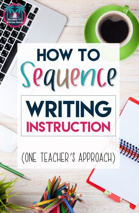 How to Sequence Writing Instruction in Middle and High School #highschoolela #writingsequence Sequence Writing, High School Writing, Ela Writing, 4th Grade Writing, Middle School Writing, Writing Instruction, High School Ela, Writing Strategies, Teaching Ela