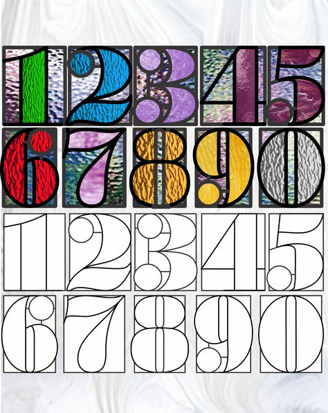 font, numbers 0-9, stained glass, glass patterns, transom pattern numbers, pdf download, #font#fontpatterns#stainedglass Stained Glass Table Numbers, Stained Glass Initials, Stained Glass Alphabet Patterns, Stained Glass Rectangle, Stained Glass Name Signs, Stained Glass Lettering, Stained Glass Letters Alphabet Patterns, Stained Glass House Numbers, Stained Glass Sign