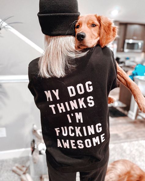 Ripley & Rue ® (@ripleyandrue) • Instagram photos and videos Mom Apparel, F Word, Dog Business, Drink Ware, Dog Branding, Cute Shirt Designs, Dogs Tee, Dog Bandanas, Dog Gear