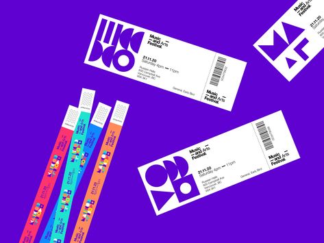 Music and Arts Festival - Identity Concept on Behance Museum Branding, Creative Inventions, Music And Arts, Ticket Design, Event Branding, Arts Festival, Festival Design, Brand Identity Design, Art Festival