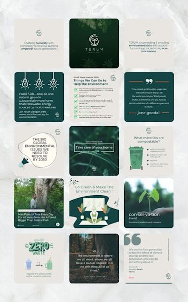 Sustainable Instagram Post, Nature Social Media Post, Media Branding Design, Company Social Media, Infographic Layout, Social Media Branding Design, Social Media Marketing Manager, Social Media Work, Paper Background Texture