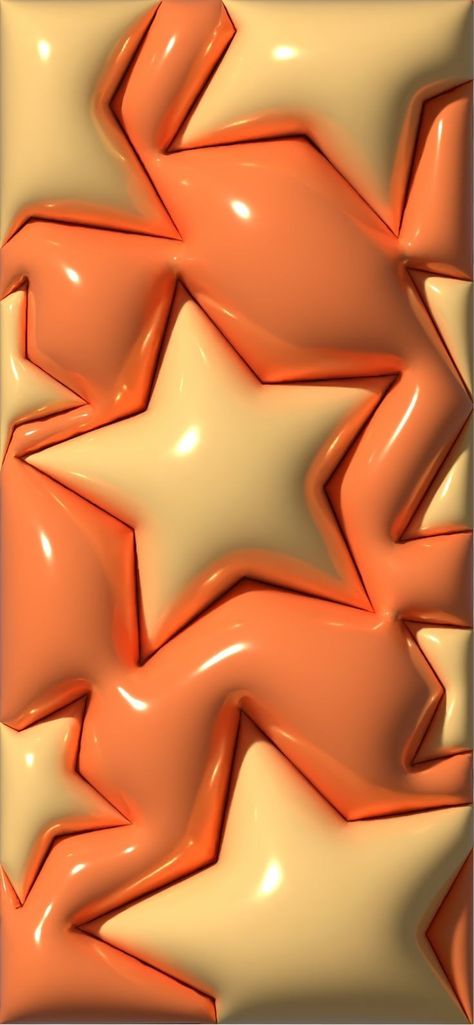 Orange 3d Wallpaper Iphone, 3d Screen Savers, Bhm Wallpaper Aesthetic, 3d Puffy Wallpaper Laptop, Fall 3d Wallpaper, Orange 3d Wallpaper, Orange Iphone Background, Orange Star Wallpaper, 3d Laptop Wallpaper