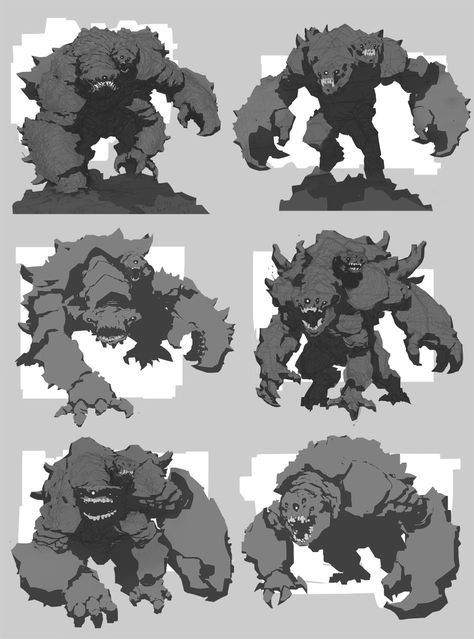 ArtStation - Evolve: Creatures, Scott Flanders Evolve Monster, Monster Characters, Creature Artwork, 다크 판타지, Monster Concept Art, Samana, Fantasy Creatures Art, Fantasy Monster, Concept Art Drawing