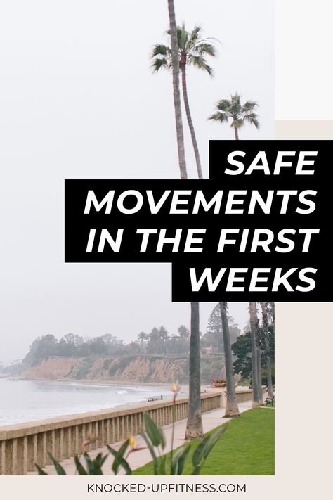 Safe Movements in the First Weeks Postpartum | Moving in the first weeks postpartum is SO important for your recovery after having your baby. Did you know that you could lose strength if you do nothing? If you don't know what moves are safe or where to begin, here is my expert advice on what you can be doing in those first weeks postpartum to wake up and activate your deep core. Postpartum Movement, Deep Core, Postpartum Recovery, Do Nothing, Effective Workouts, Pregnancy Workout, Pregnancy Tips, Postpartum, Knock Knock