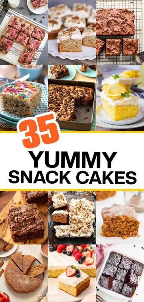 36 Yummy Snack Cakes To Try Snack Cakes, Snack Cake, Yummy Snacks, Snacks, Cake, 10 Things