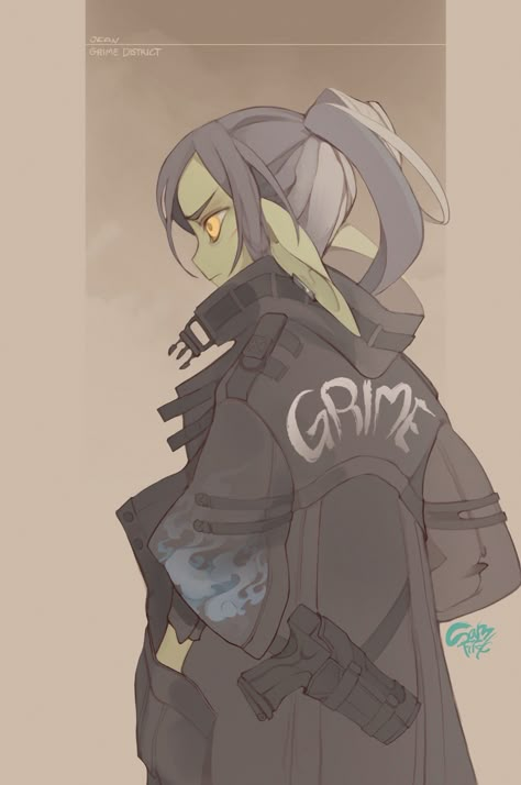 Goblin Tiefling, Goblin Girl Character Design, Cyberpunk Goblin, Crazy Scientist Character Design, Goblin Dnd Character Design, Cute Goblin Art, Goblin Punk, Dnd Goblin Character Design, Male Goblin Art