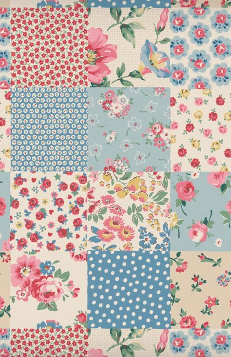 Dainty Wallpaper, Wallpapers Floral, Patchwork Wallpaper, Quilt Wallpaper, Patterns Wallpaper, Cute Patterns, Abstract Wallpaper Design, Wallpaper Flower, Wallpaper Cute