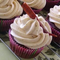 Cinco de Chili Chocolate Cupcakes with Chili Cream Cheese Frosting - Allrecipes.com Chili Cupcakes, Sturdy Whipped Cream Frosting, Chili Chocolate, Chilli Chocolate, Cheese Frosting Recipe, Recipe Photo, Chocolate Chili, Whipped Frosting, Chili Cook Off