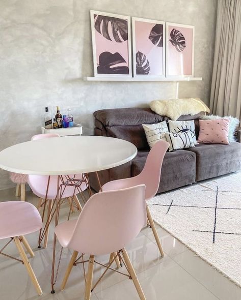 Pink Home Decor, Living Room Design Decor, Cozy Room Decor, Minimalist Room, Room Design Bedroom, Room Makeover Inspiration, Decor Home Living Room, Home Design Decor, Home Room Design