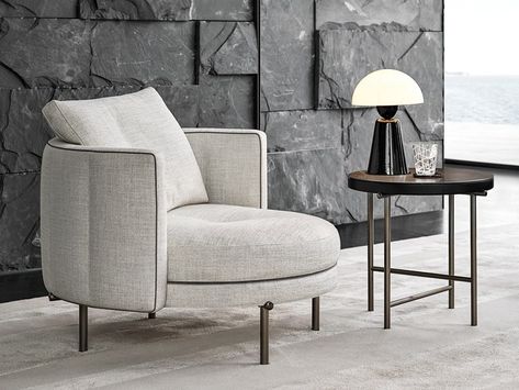 TORII | Armchair Torii Collection By Minotti design Nendo Minotti Sofa, Single Couch, Nendo Design, Design Management, Single Chair, Sofa Living, Fabric Armchairs, Single Sofa, Modern Sofa