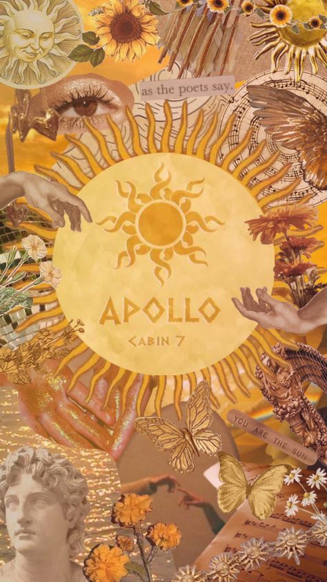 Apollo cabin 7 #apollo #cabin7 #percyjackson #percyjacksonandtheolympians #beauty #outfitinspo #nature #vibes #music #quotes #wallapaper #comp Cabin 7 Apollo, Apollo Cabin, Cabin 7, Nature Vibes, Music Quotes, Cabin, Collage, Quotes, Music