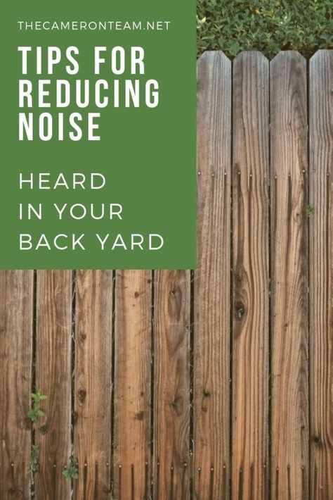 Noise Barrier Fence, Backyard Noise Reduction, Backyard Sound Barrier, Noise Reducing Landscaping, Semicircle Driveway, Soundproof Backyard, Sound Barrier Landscaping, Outdoor Sound Barrier, Backyard Privacy Ideas From Neighbors